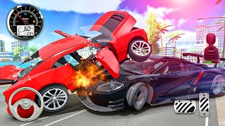 "Ultimate Car Crash Simulator 2024! 💥 | [Race car crash ] Gameplay" | Maki chi tv screenshot 5