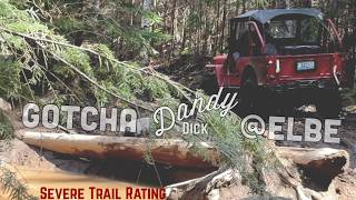 Willys CJ2a Dandy Dick - Gotcha Trail: Rating Severe @ Elbe ORV