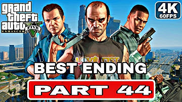 GTA 5 Enhanced Gameplay Walkthrough PART 44[4K 60FPS PC] No Commentary