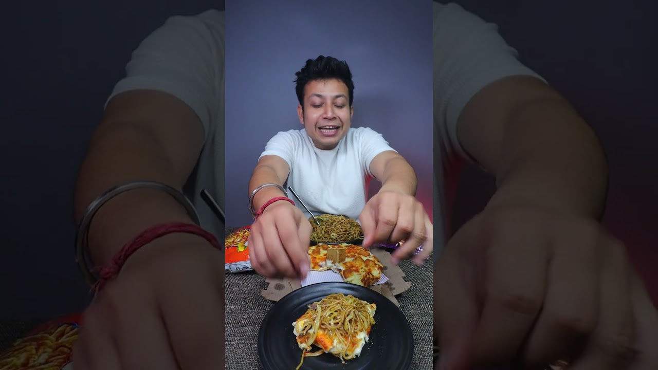 Customizing Dominos The 4 Cheese Pizza With Noodles, Kurkure, Doritos & Spicy Sauce🔥🔥🔥🔥🔥