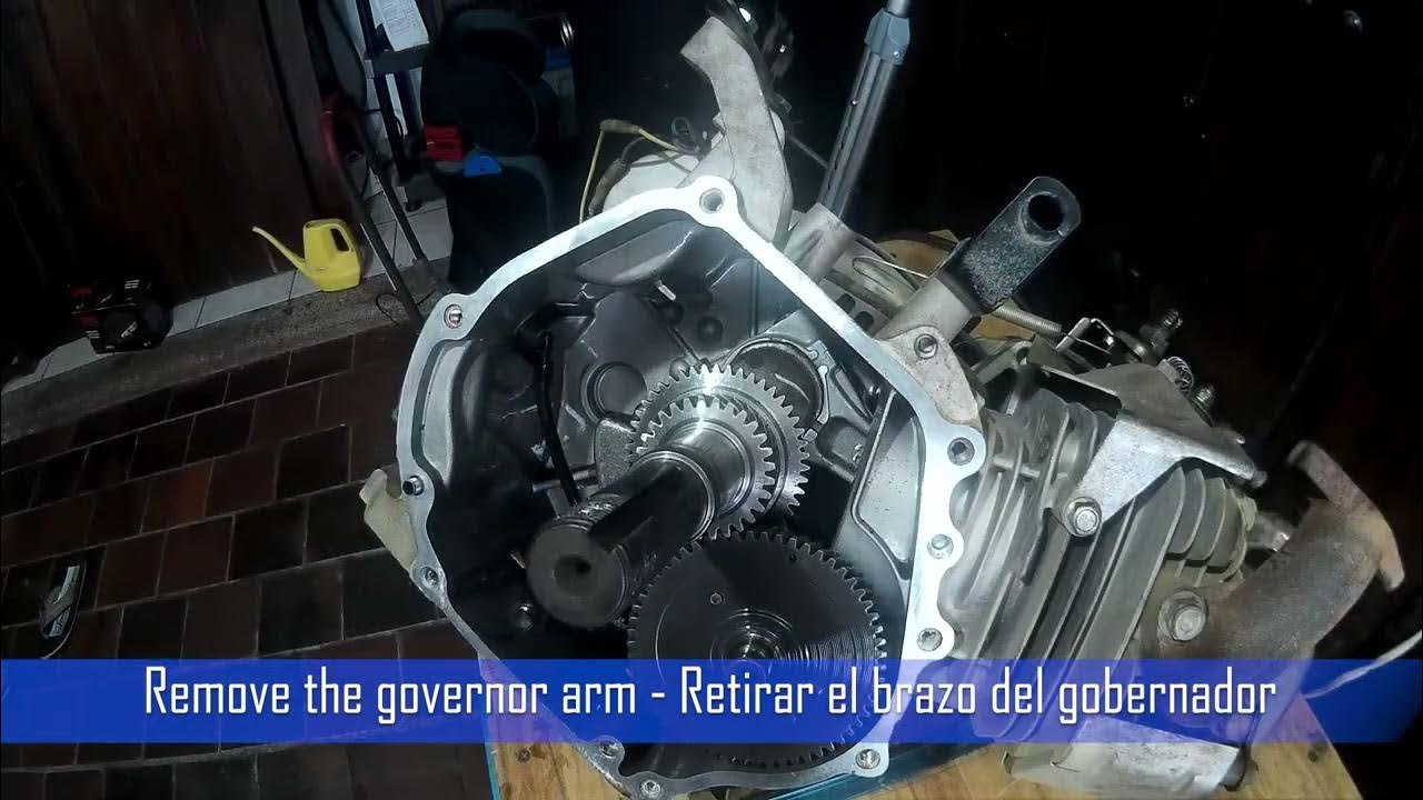 How to remove governor DUCSON Motor DE294 Quitar gobernador motor