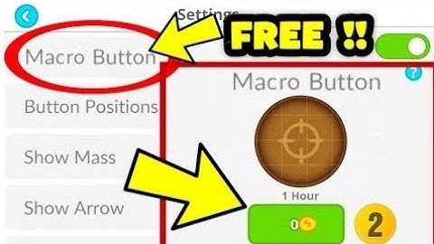 AGARIO MACRO BUTTON TUTORIAL ANDROID/IOS [NO ROOT]