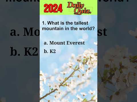General Knowledge Question!