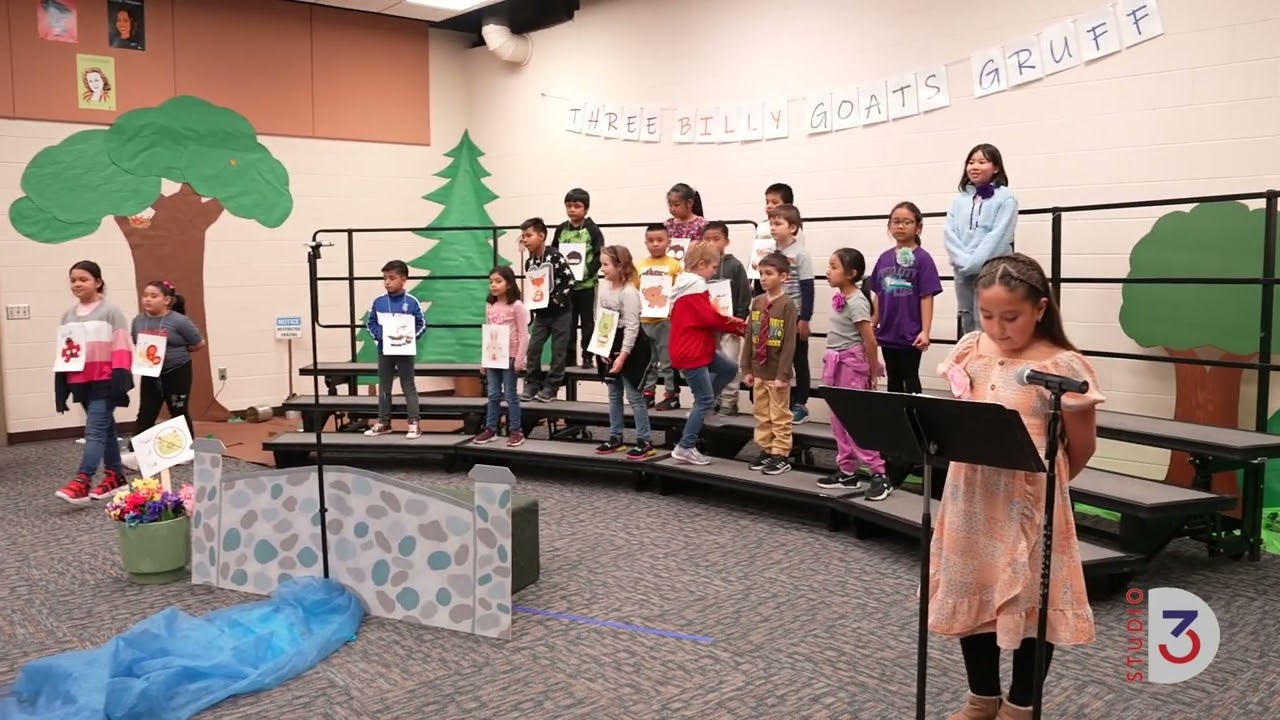 Mrs. Winters 2nd Grade Music Class Performing Three Billy Goats Gruff April 6, 2023