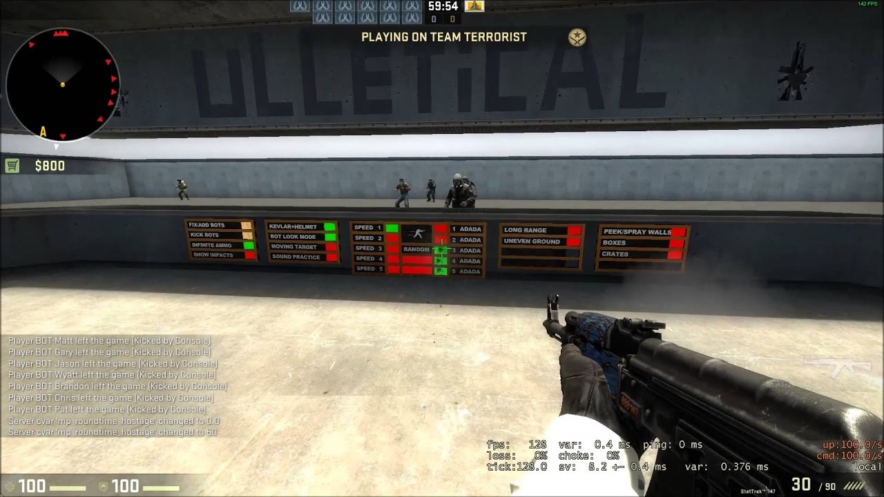 CS GO:Training Aim Botz - YouTube