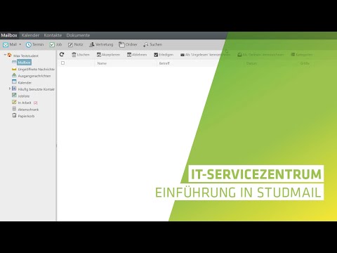 Orientierung: Studmail einfach erklärt