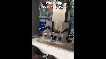 Automatic round bar cutting machine made in China #factory #machine