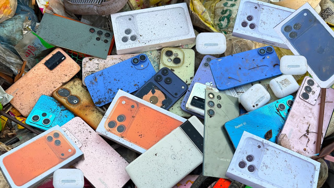 🤭Great Day😲 it Many iPhone 17 Pro_iPhone 13_Google 6 Pro...| Restore iPhone 17 DIY From iPhone Xr !