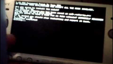 How to hack psp 3000 6.20 part 2/2 (Permanent)