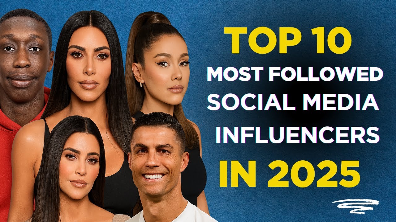 Top 10 Most Followed Social Media Influencers in 2025 (Unbelievable ...