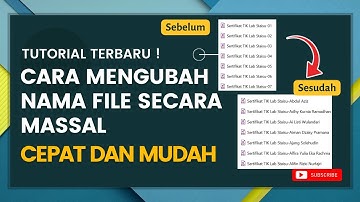 Cara Ubah Nama File Secara Massal, Cepat dan Mudah
