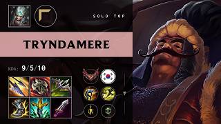 Tryndamere Top vs Olaf - KR Grandmaster Patch 26.17