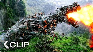 T-Rex Transformer Movie Clip - Transformers 4: Age of Extinction (2014)
