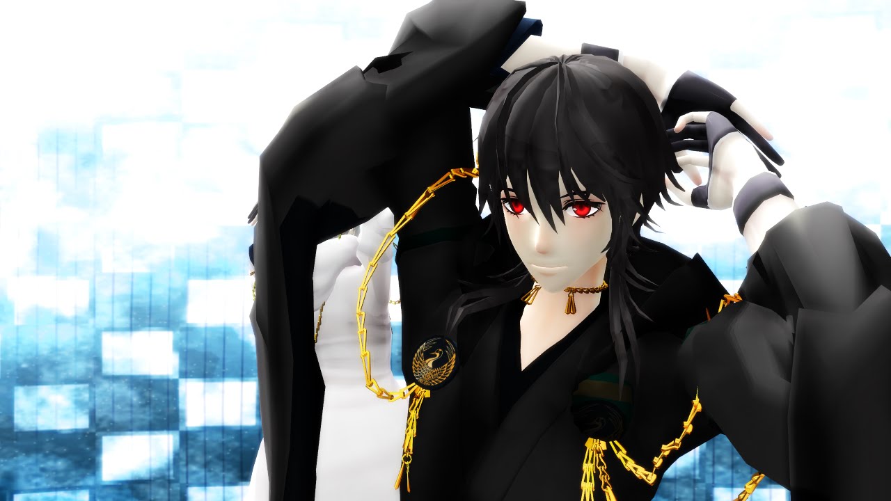 Mmd刀剣乱舞 罪 と 罰 白鶴 黒鶴 Hd7p 60fps Youtube