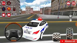 Eğlenceli polis araba yarışı 2 Çocuklar için yarış oyunları screenshot 3