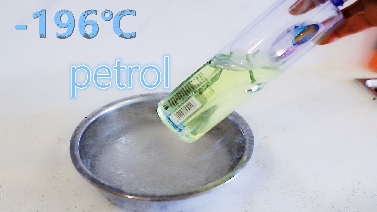 Can We Freeze Petrol ? - YouTube
