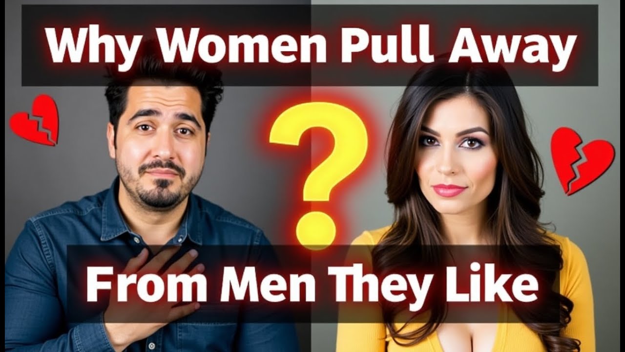 Why Women Pull Away from Men They Like - YouTube