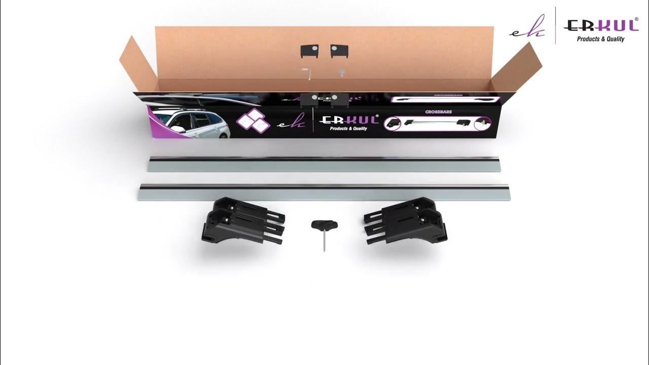 Erkul Auto Skybar V1 Crossbar / Installation Video YouTube