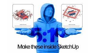 BEST HACK: Create Illustrations in Sketchup