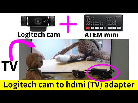 Logitech webcam MEVO start hdmi series - YouTube
