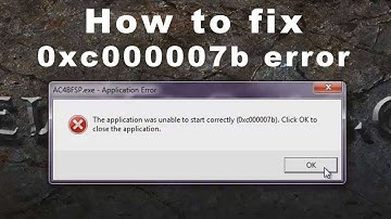 How To Fix 0xc000007b in Windows 7 ,8 and 10 100% work