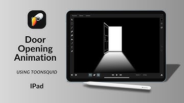Door Opening Animation in ToonSquid iPad | Step-by-Step Beginner Tutorial