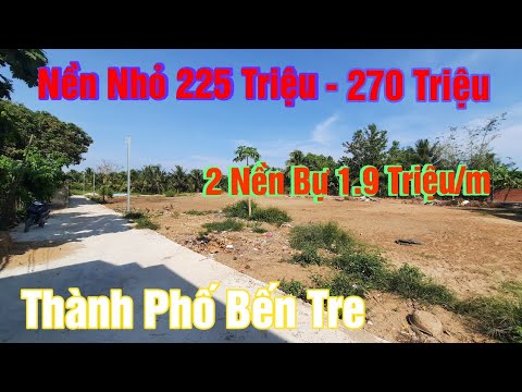 Video Mở Bán Khu Đất Nền Giá Rẻ Tại Thành Phố bến Tre ,Có... - YouTube