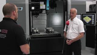 Hurco VMX42Di showing Adaptipath machining
