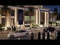 تصميم مجلس ضيافة فخم في المملكة العربية السعودية | لمسة فاخرة من المصمم رامي سلامه