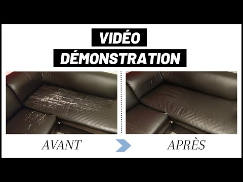 Vidéo: Comment patcher un canapé en cuir (avec des photos)