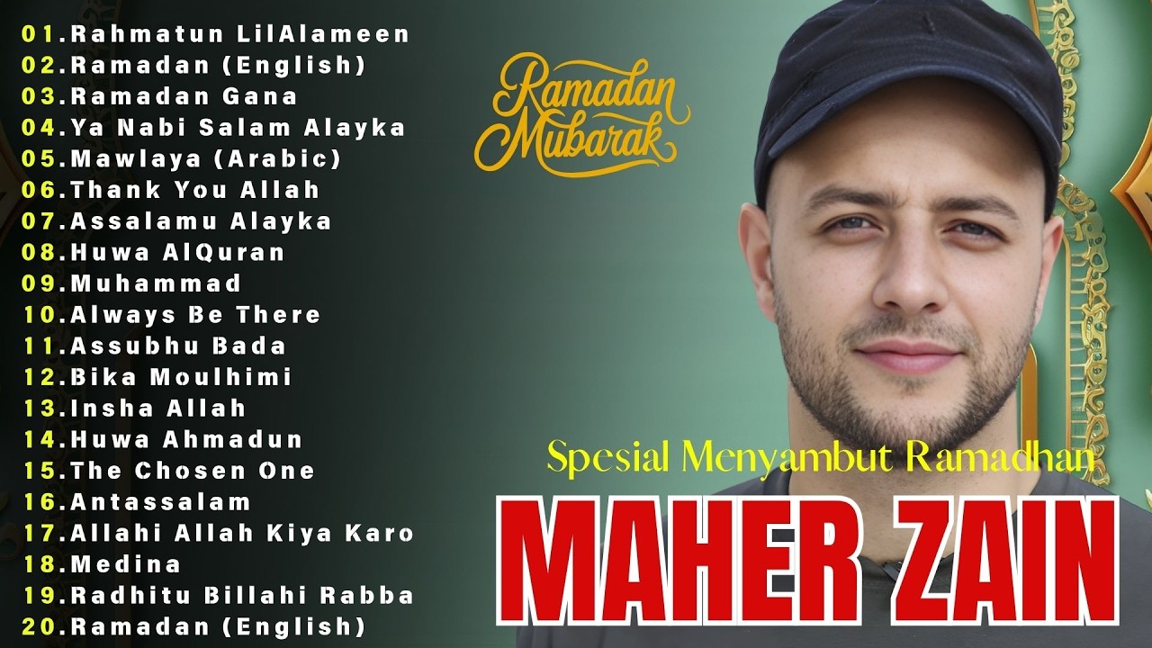 Maher Zain Full Album Ramadan 2026 🧕 Ya Nabi Salam Alayka, Rahmatun Lil Alameen, Habibi Yaa Muhammad