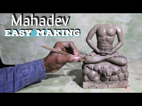 Shiv murti making