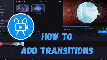 How to add Transitions in Movavi Video Editor Plus