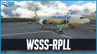 MSFS LIVE | Real World Cebu Pacific OPS | Headwind A330neo | Singapore to Manila