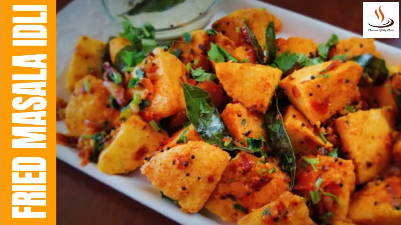 Fried Masala Idli Recipe How To Make Idli Fry Quick And Easy Tea