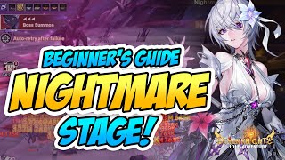 NIGHTMARE STAGE BEGINNER'S GUIDE | SEVEN KNIGHTS IDLE ADVENTURE