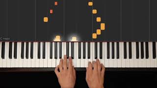 Video thumbnail of "Alfred's Basic Piano Vol 1 - Jericho (Synthesia Piano Tutorial)"