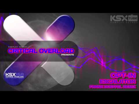 Opt-in — [KSX158] Opt-in - Escalator (Frank Dueffel Remix)