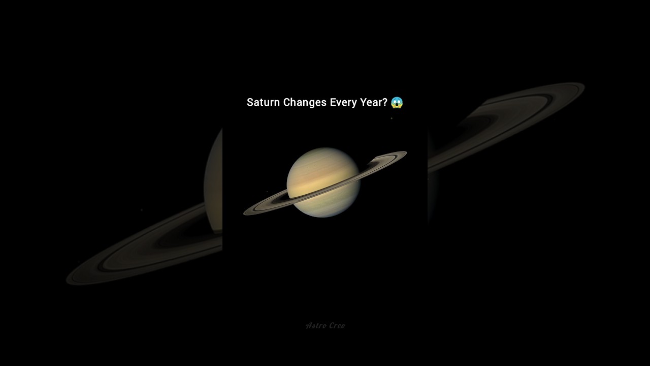 You Won’t See Saturn Like This For Another 15 Years 🤯