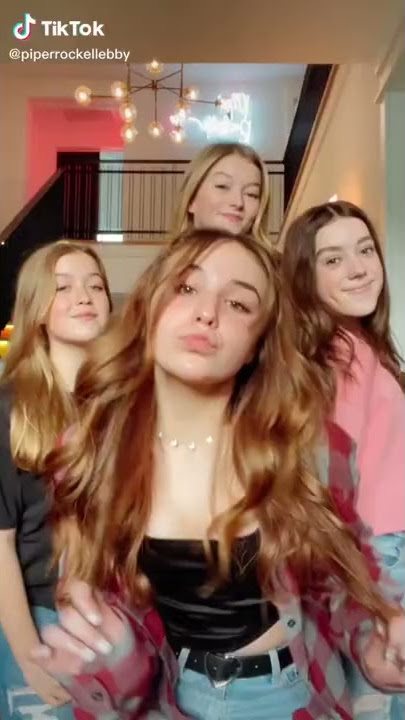 Piper Rockelle TikTok with symonne Harrison, Emily Dobson, Claire 💞