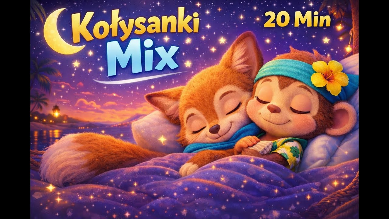 Kołysanki dla Dzieci 🌙 20 Min Mix | Muzyka do Snu | Lulij i Milo