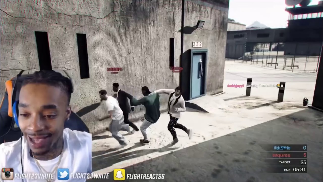 FlightReacts Rage And Funny Moments On GTA😂‼️ - YouTube