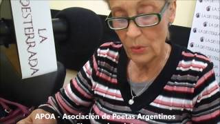 Play video: Aníbal Cristobo x María Rosa Maldonado en "Luna enlozada" (APOA en radio) - RONDA DE LECTURA