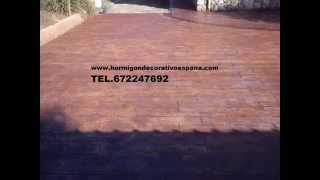 Hormigon impreso Valdelagua 672598634 Madrid
