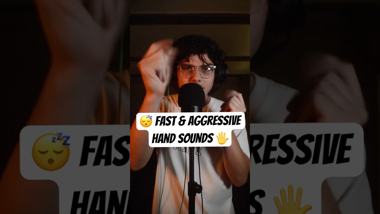 ASMR Fast & Aggressive Hand Sounds 