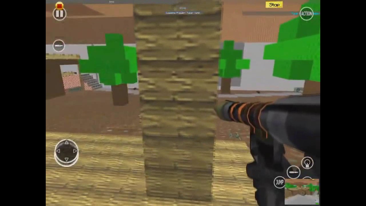 Cube of Duty Multiplayer Android Gameplay 1
