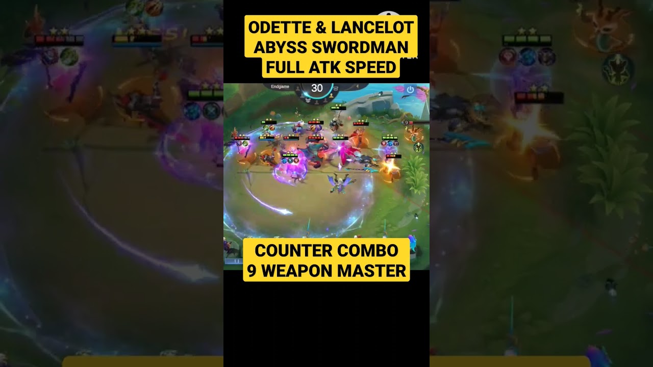 NEW COMBO ODETTE SWORDMAN ABYSS MAGIC CHESS