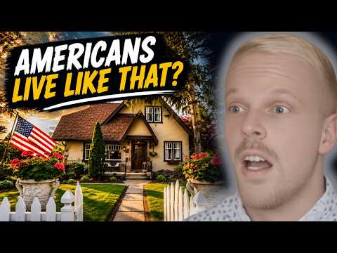 American Homes Are Nothing Like Europe 🇺🇸 | European Reacts