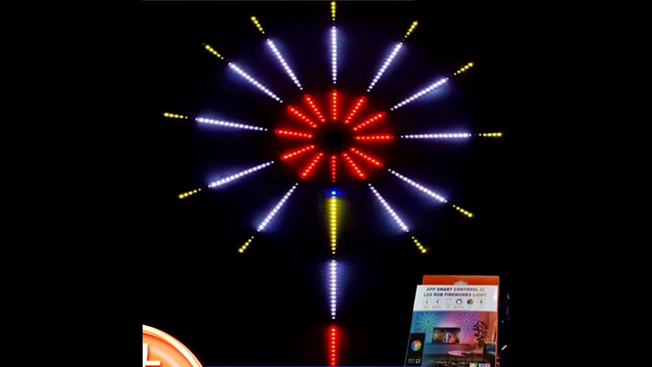 JEJA Led Firework Light for Christmas