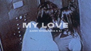 my love - justin timberlake & t.i ( sped up ) Resimi